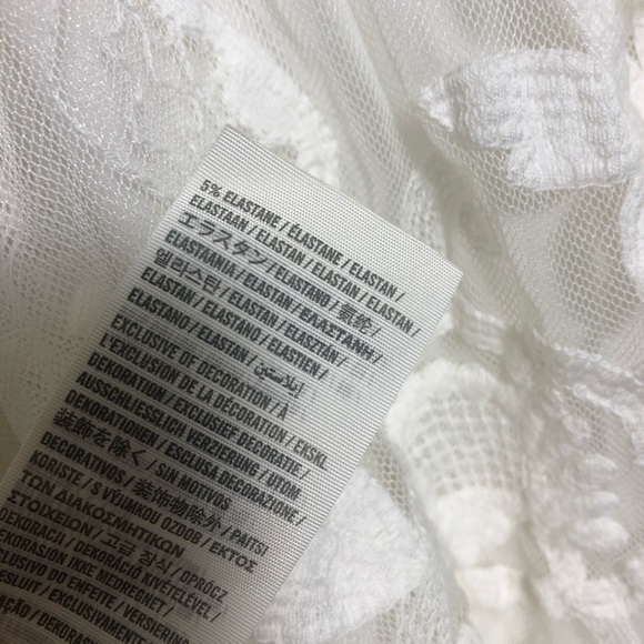 Hollister floral mini lace dress size M - Picture 11 of 12